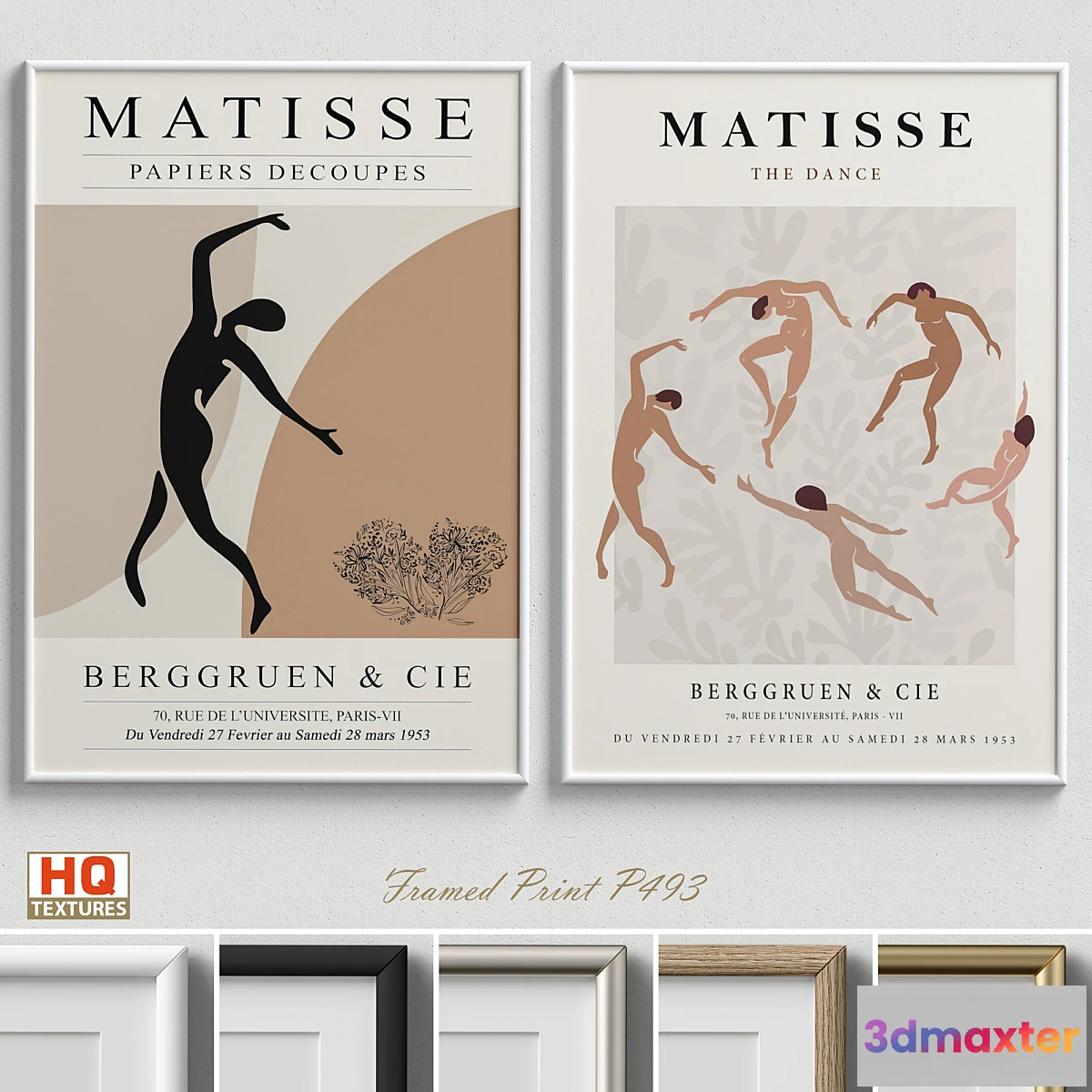 1464720 - Framed Print P-493 3D Max