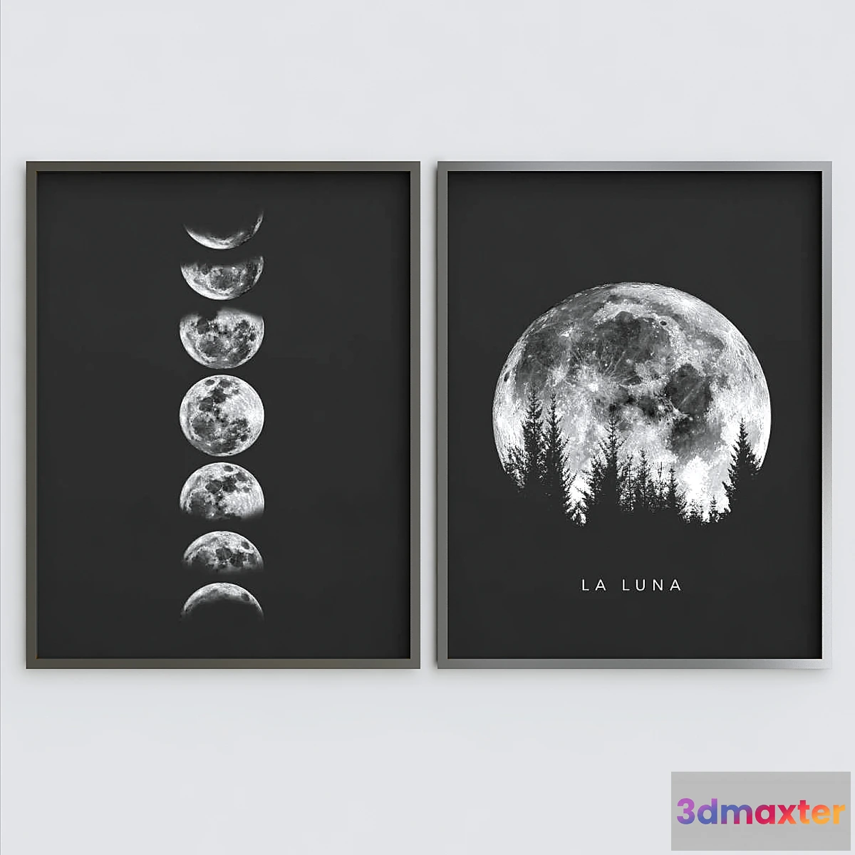 1466522 - Black moon 3D Max