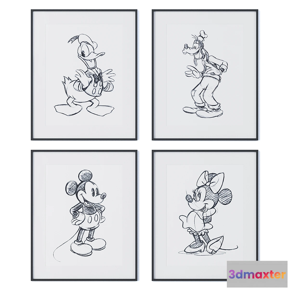 1473784 - Disney character posters 3D Max