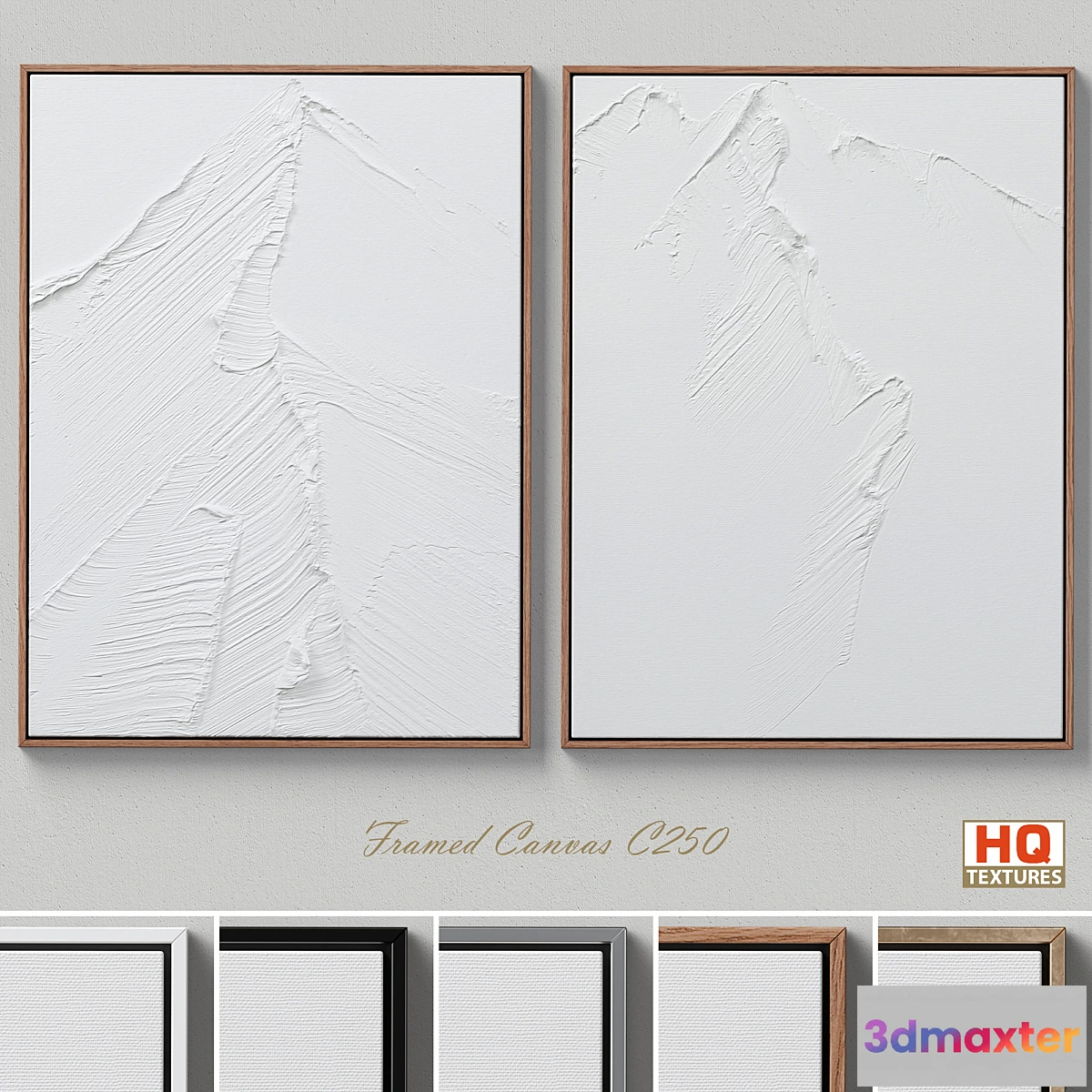 1474444 - Conrad Godly Textural Wall Art C-250 3D Max