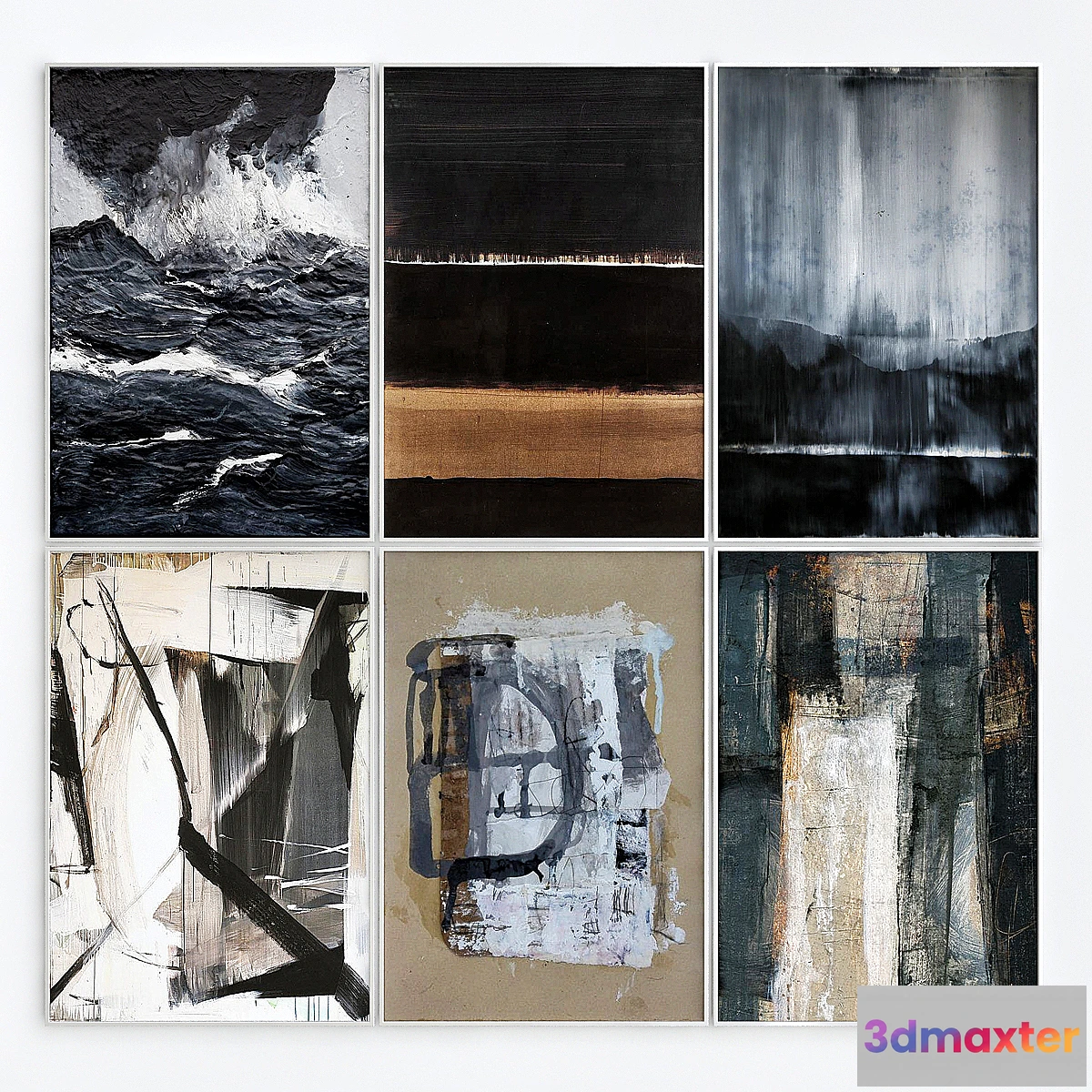 1478072 - Abstract art frames_9 3D Max