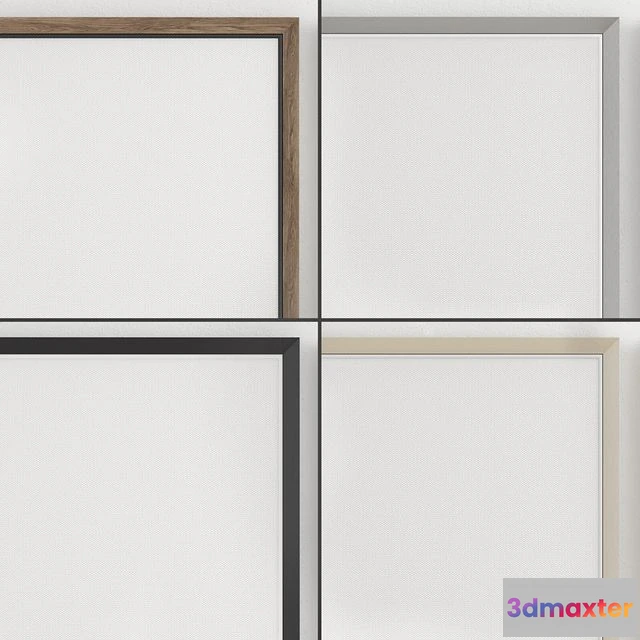 1540119 - Framed Artwork collection 3 3D Max