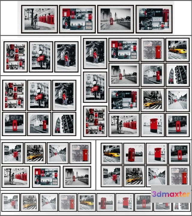 1540299 - Joseph Eta paintings 3D Max