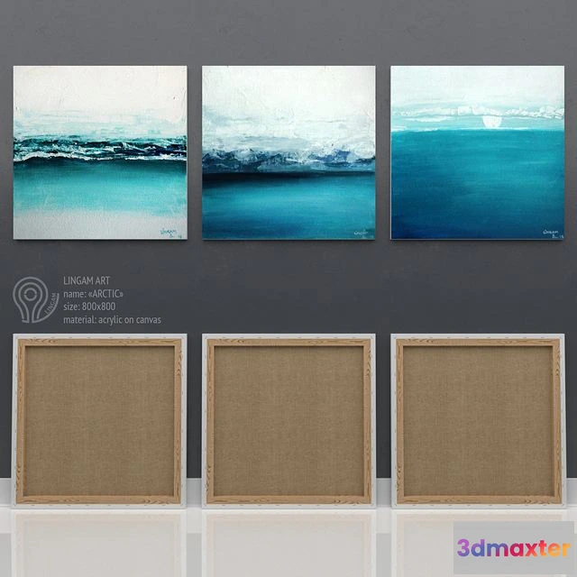 1544345 - Picture. Series Arctic by LINGAM ART 3D Max