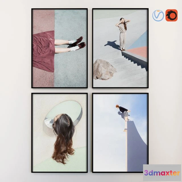 1544477 - Quad Posters Vol.57 3D Max