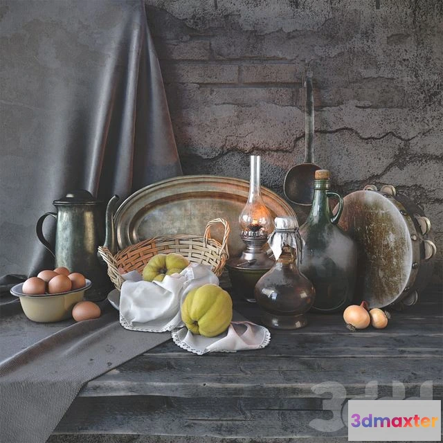 1547654 - Still Life 3D Max