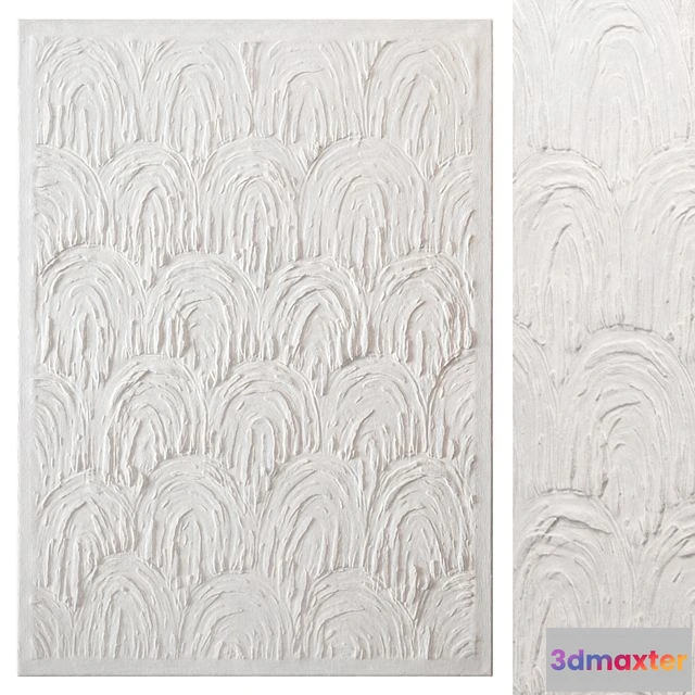 1560078 - Abstract plaster painting 3D Max