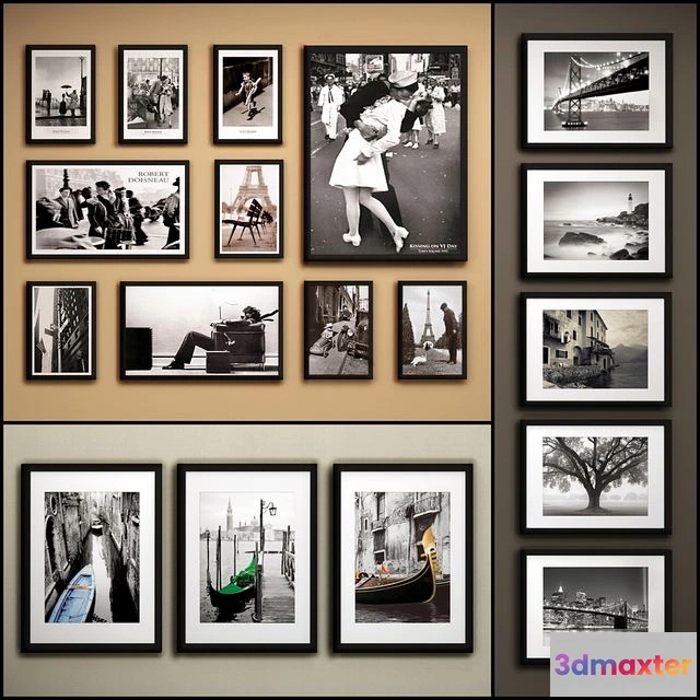 1561766 - The picture in the frame 25 piece (Collection 50) 3D Max