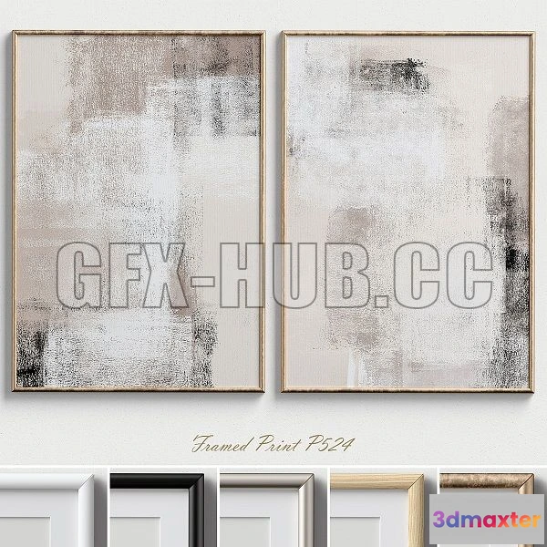 1563577 - Framed Print P 524 3D Max