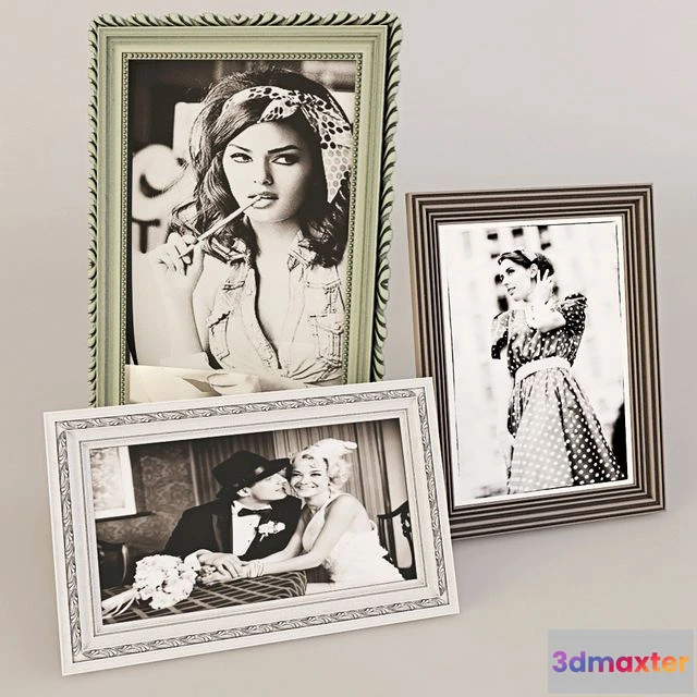 1564197 - Picture frames 3D Max