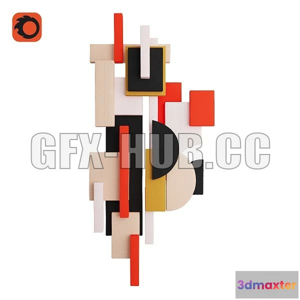 1564480 - Wall Sculpture 2 3D Max