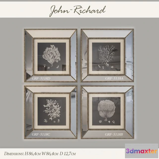 1568108 - Paintings John Richard 3D Max
