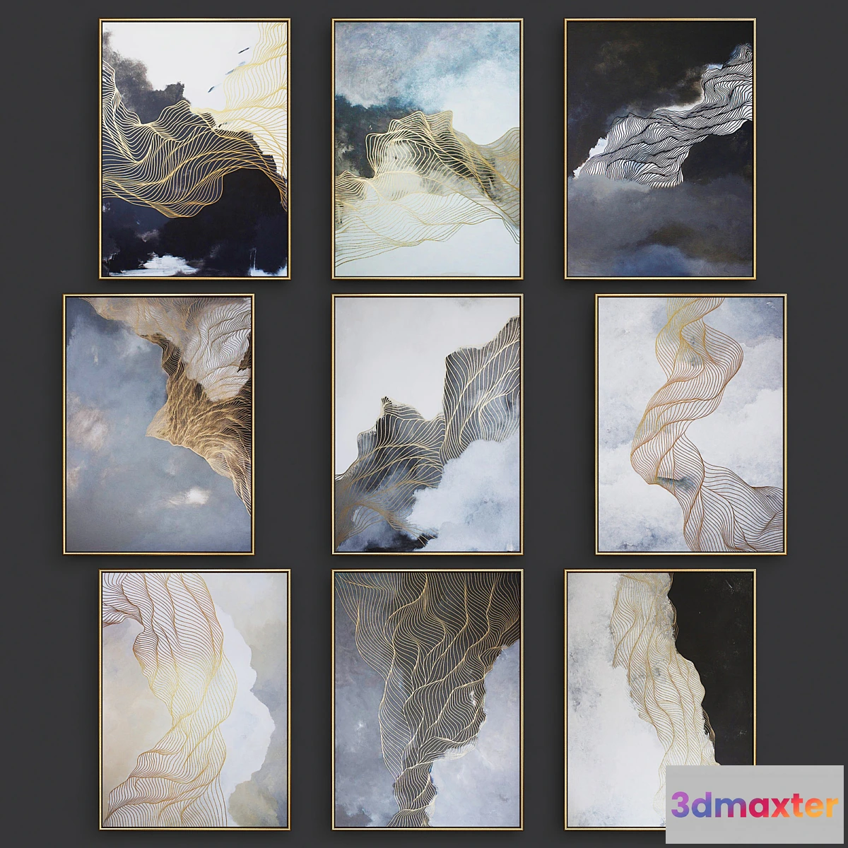 548927 - Abstract wall arts