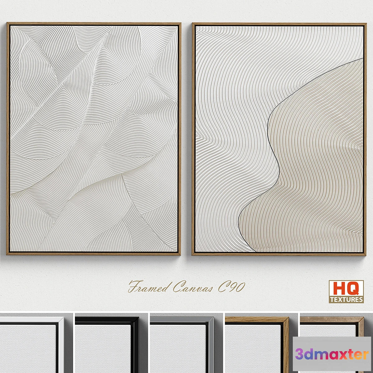 549121 - Framed Canvas C-90