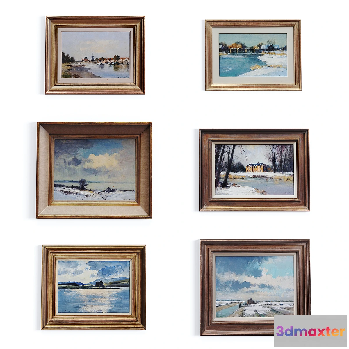 549341 - Paintings Set by Ian Houston