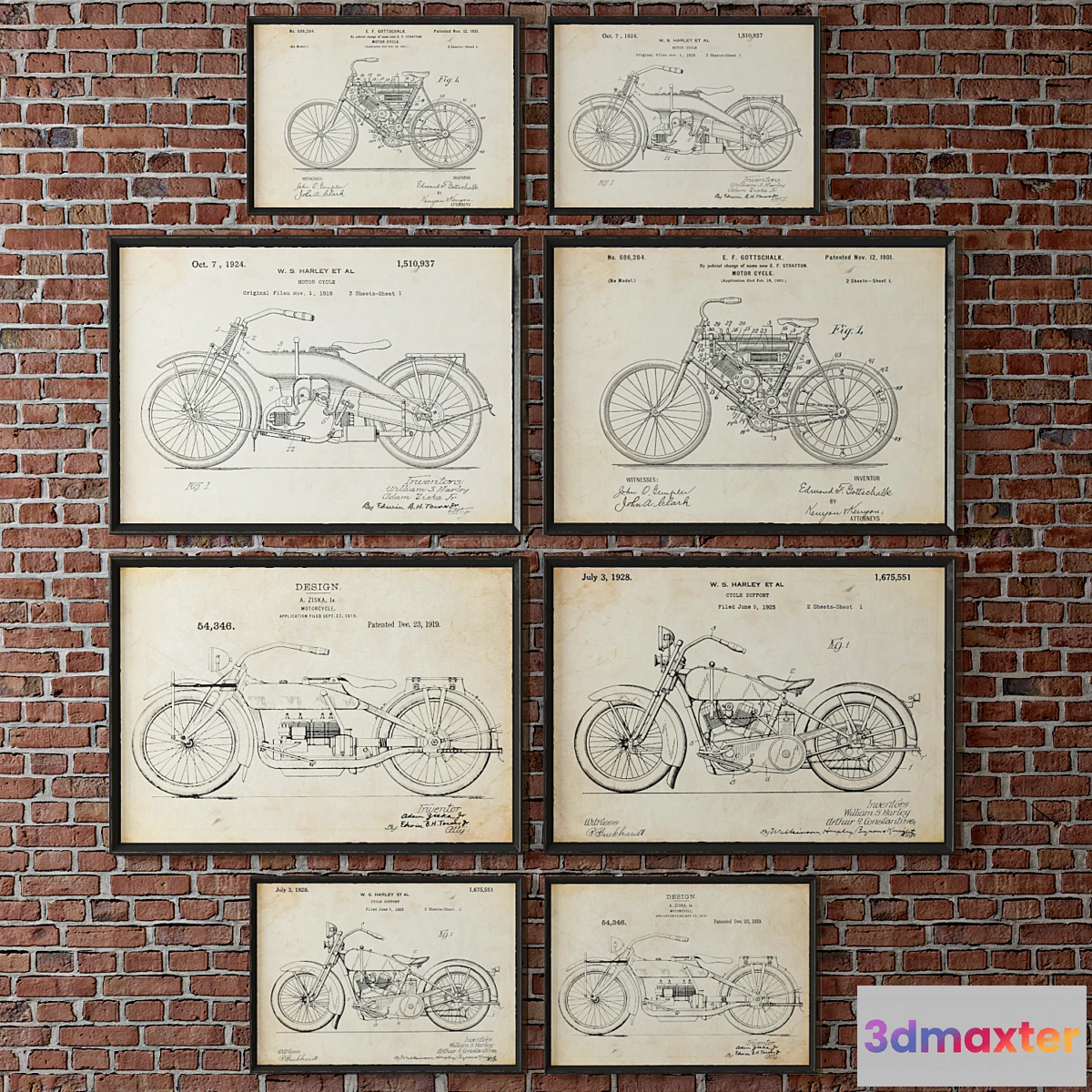 580936 - Prints of patents RESTORATION HARWARE