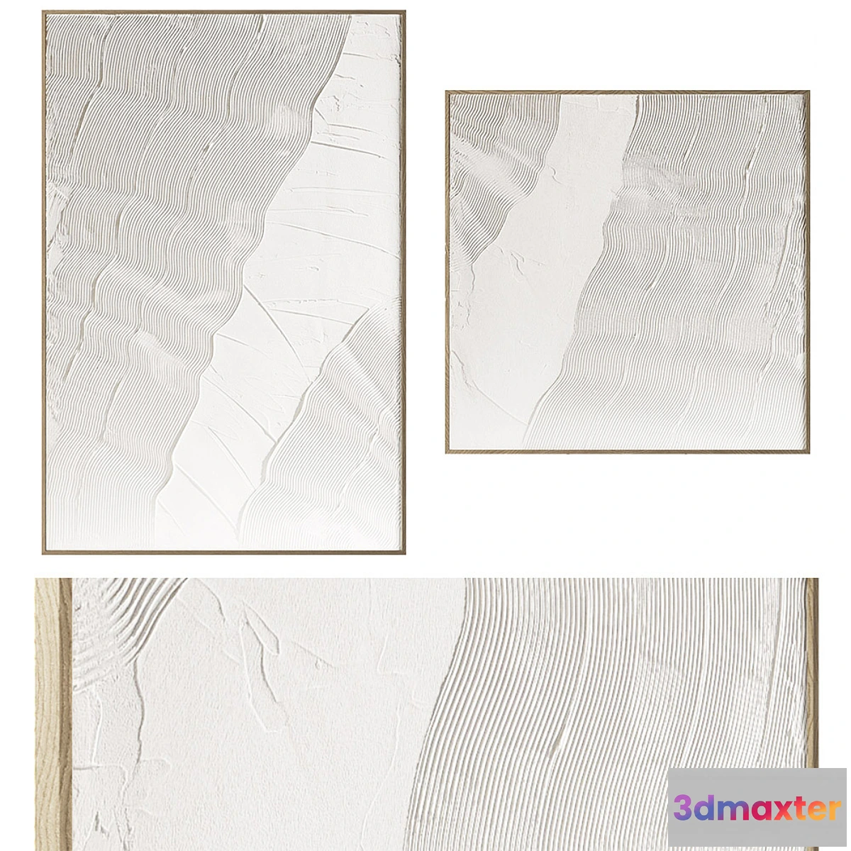 595039 - Boheme Home - Plaster Paintings Set