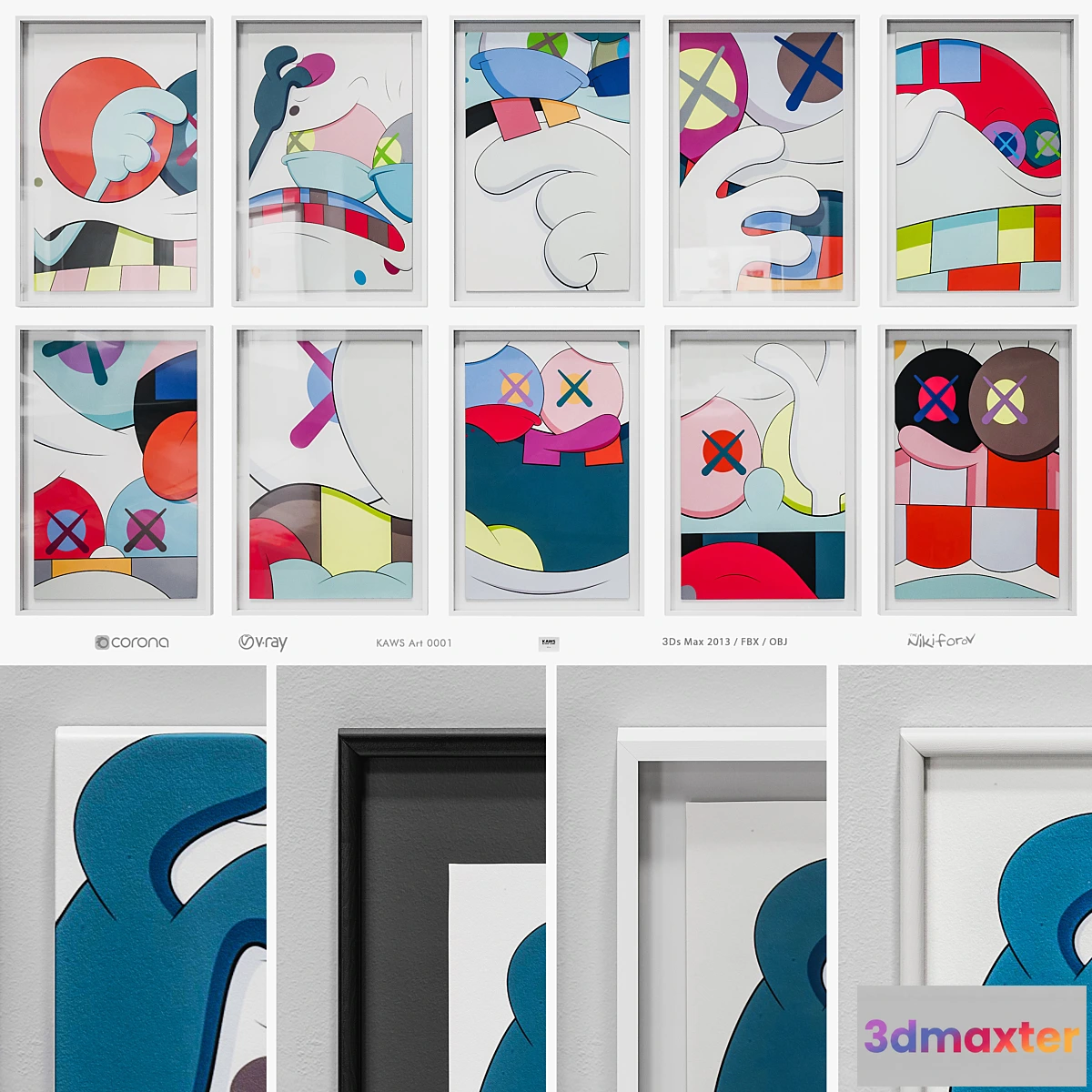 595041 - KAWS Art 0001