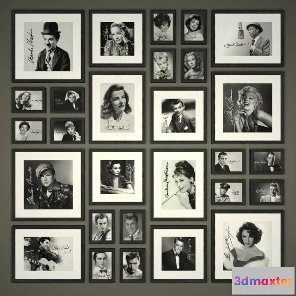 627481 - celebrity photos with autographs