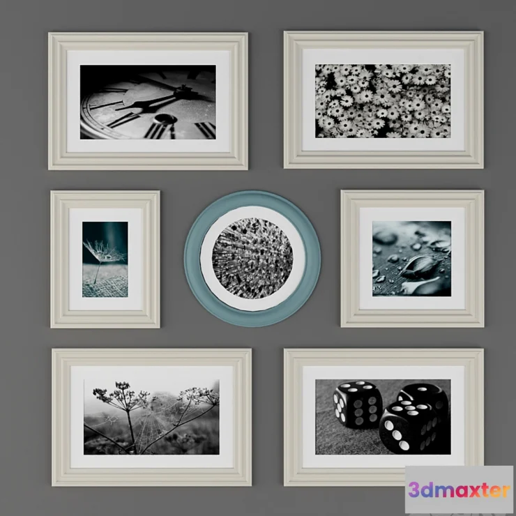 627507 - Pictures in frames with Matboard