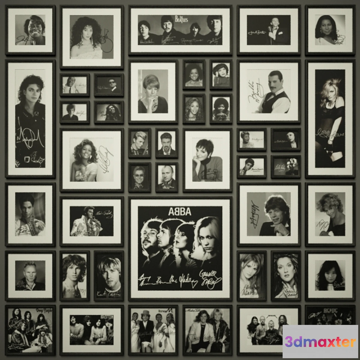 627531 - Pictures autographed music artists