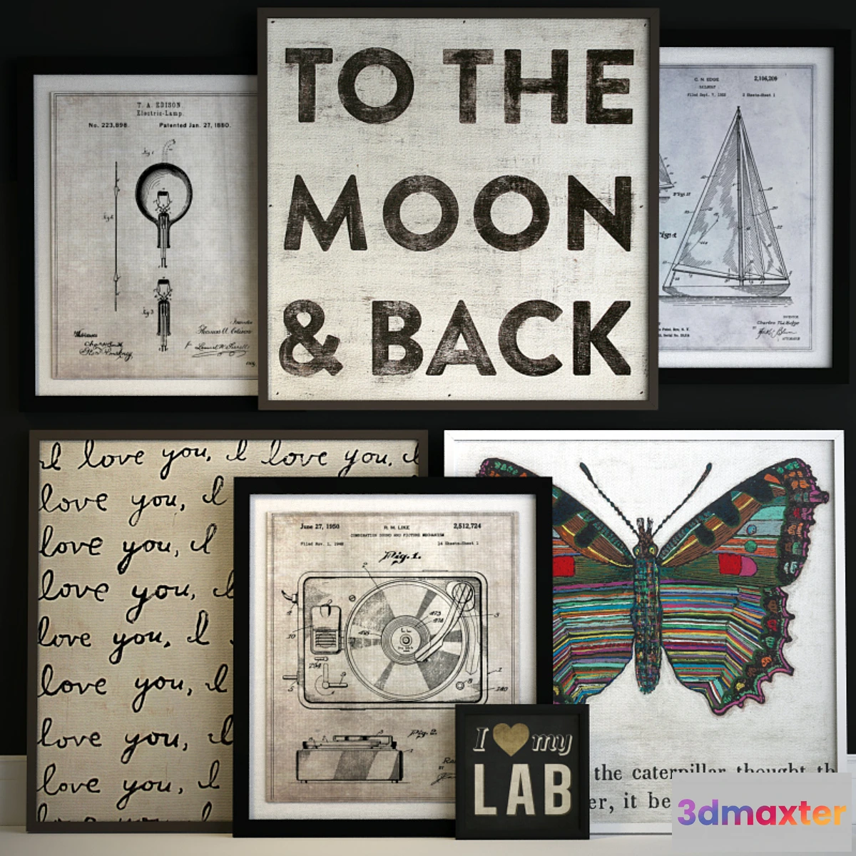 627535 - Posters framed