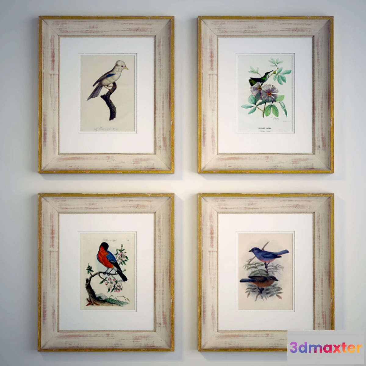 627543 - Paintings framed vintage