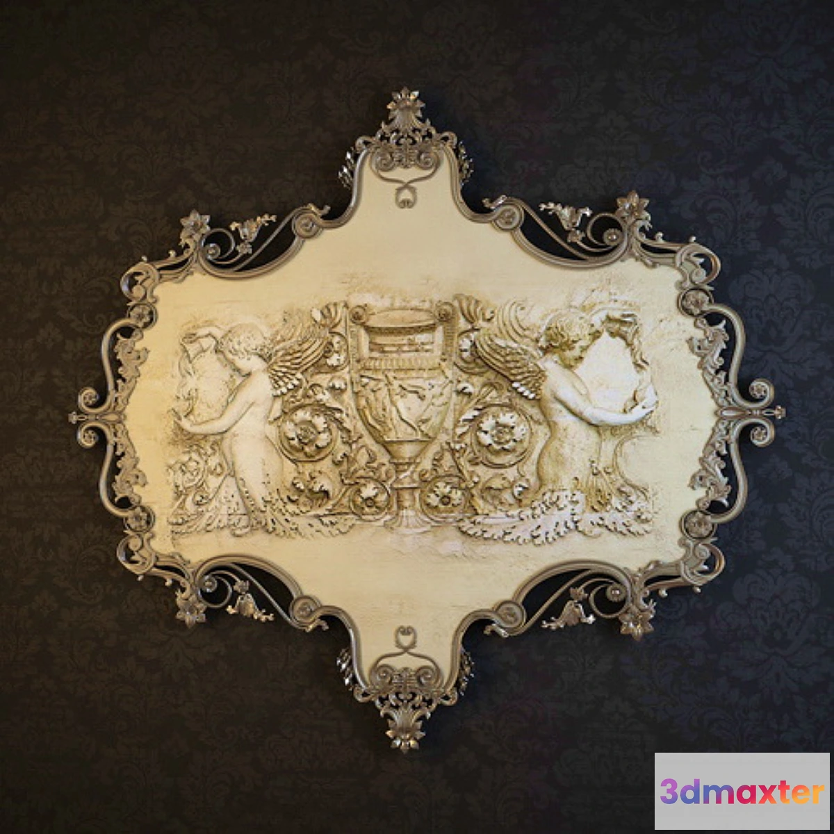 629189 - Bas-relief in the frame