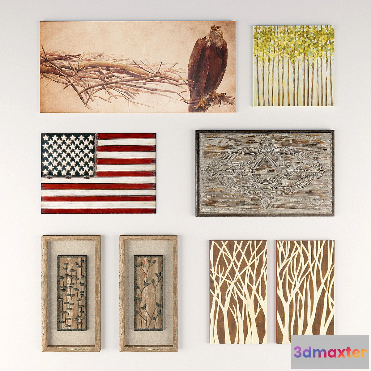 634333 - Set of 9 pictures