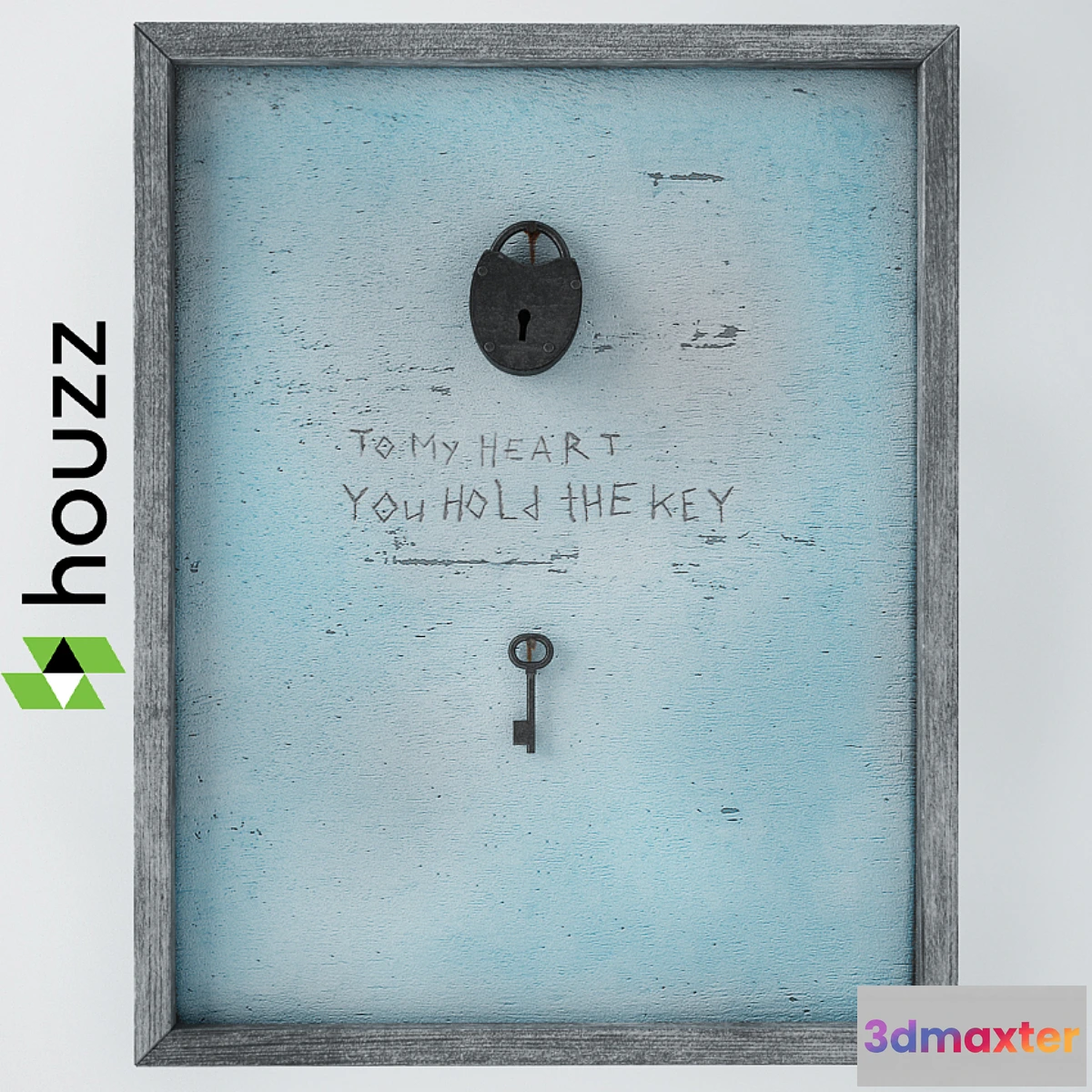 634371 - Wall Art _ Key to My Heart _