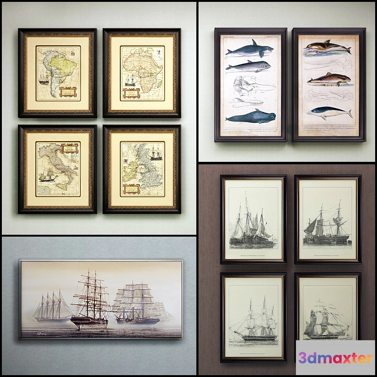 635071 - The picture in the frame 14 piece (Collection 34) Sea theme