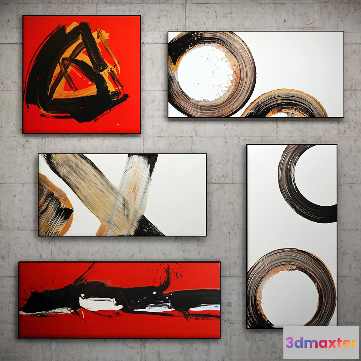 638741 - The picture in the frame 10 piece (Collection 40) Abstract