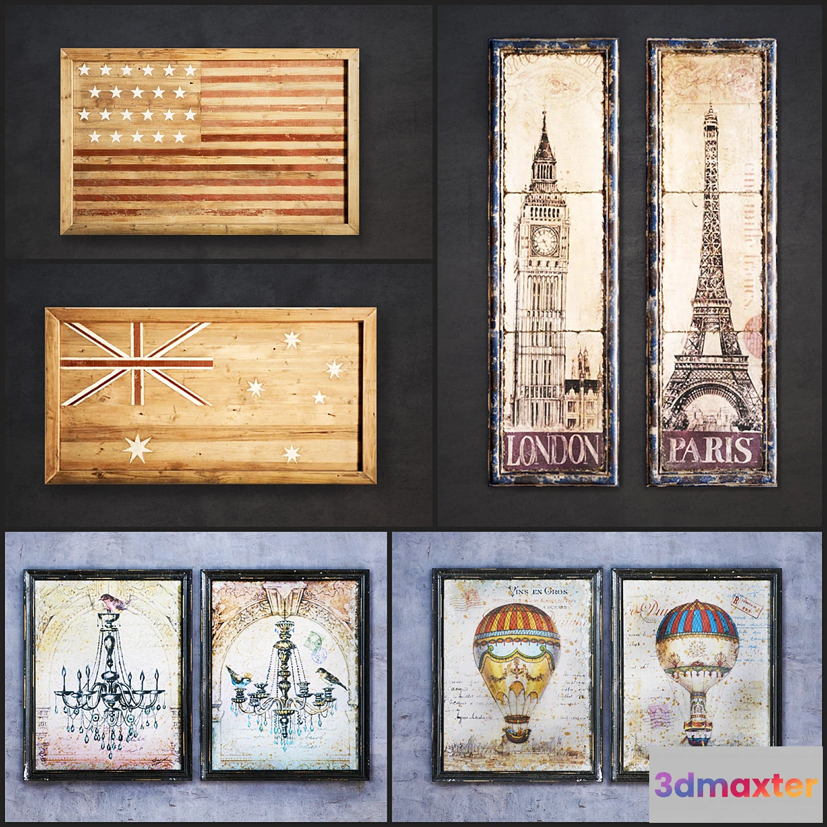 638833 - The picture in the frame 9 piece (Collection 8)