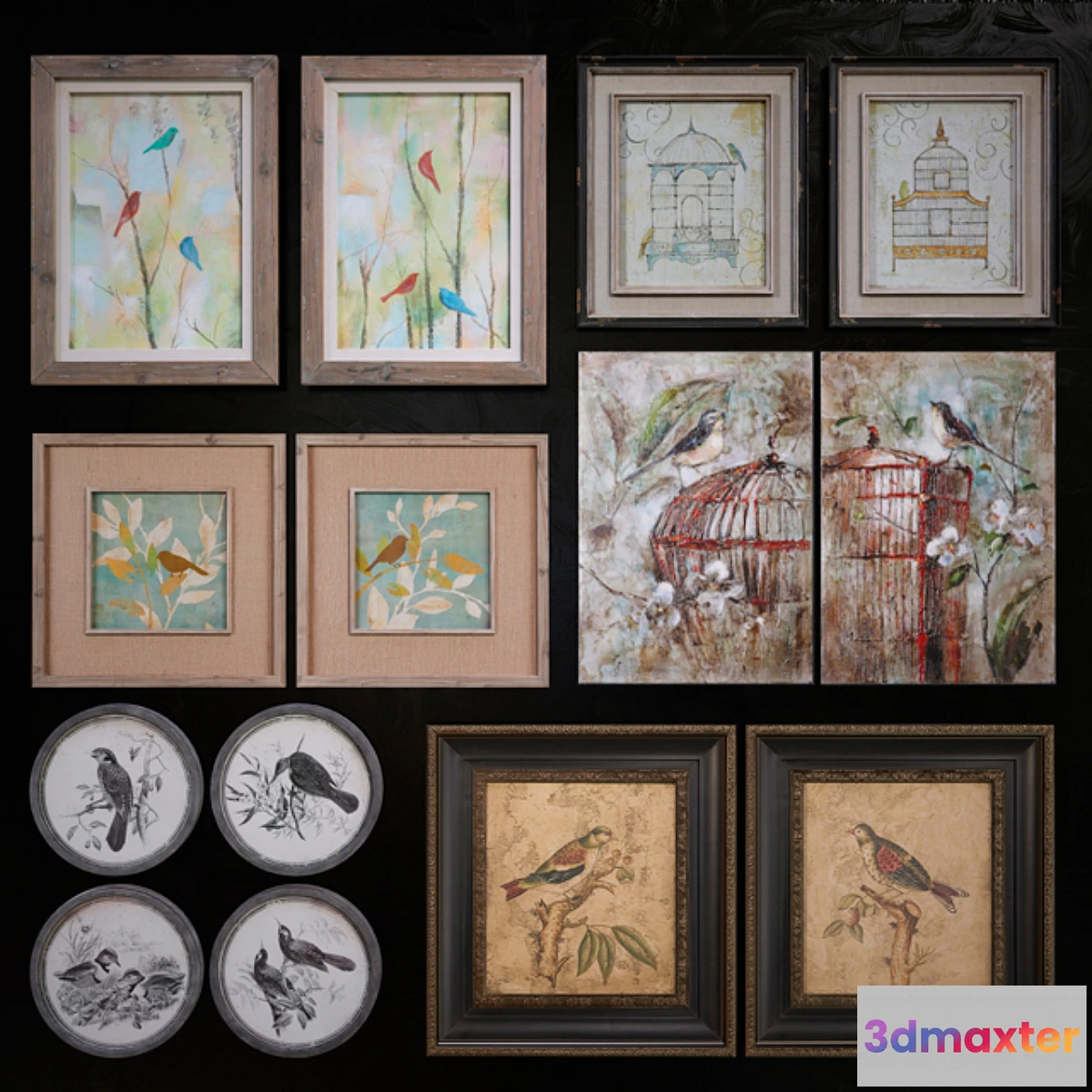 638853 - Uttermost birds pictures set