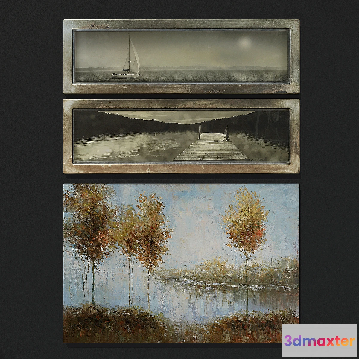 638859 - Collection of paintings