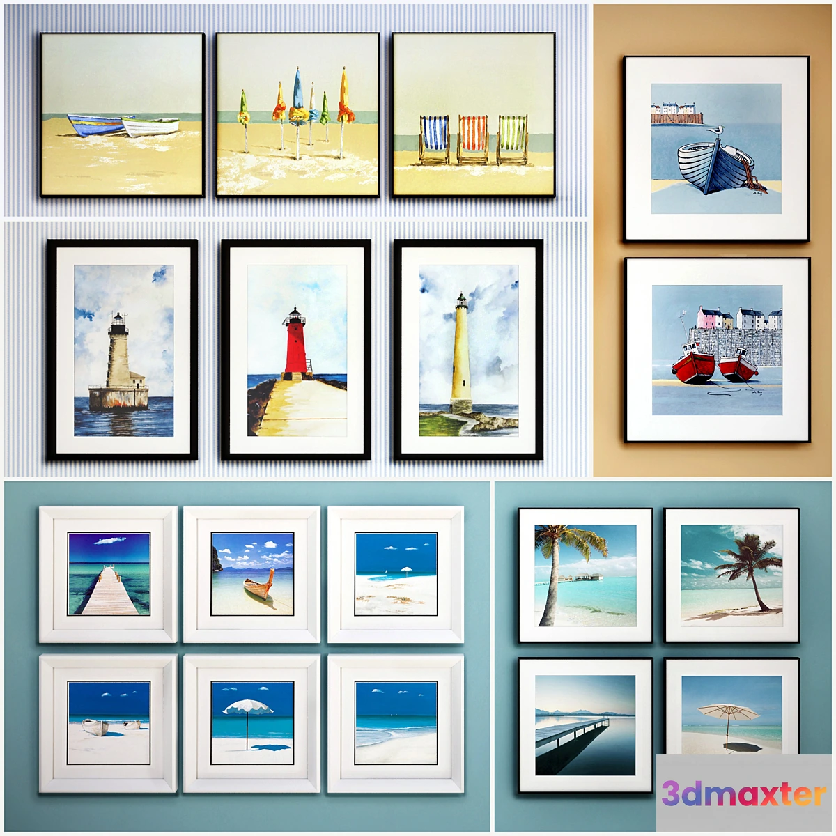 647877 - The picture in the frame 20 piece (Collection 49) Sea theme