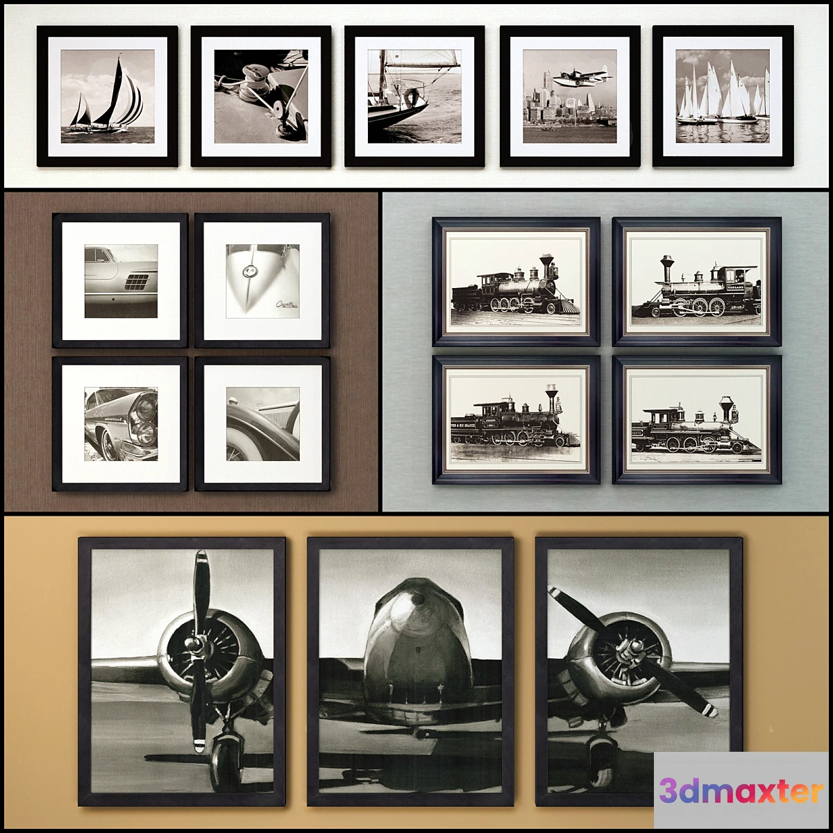 647939 - The picture in the frame 24 Pieces (collection 60) Picture Frame