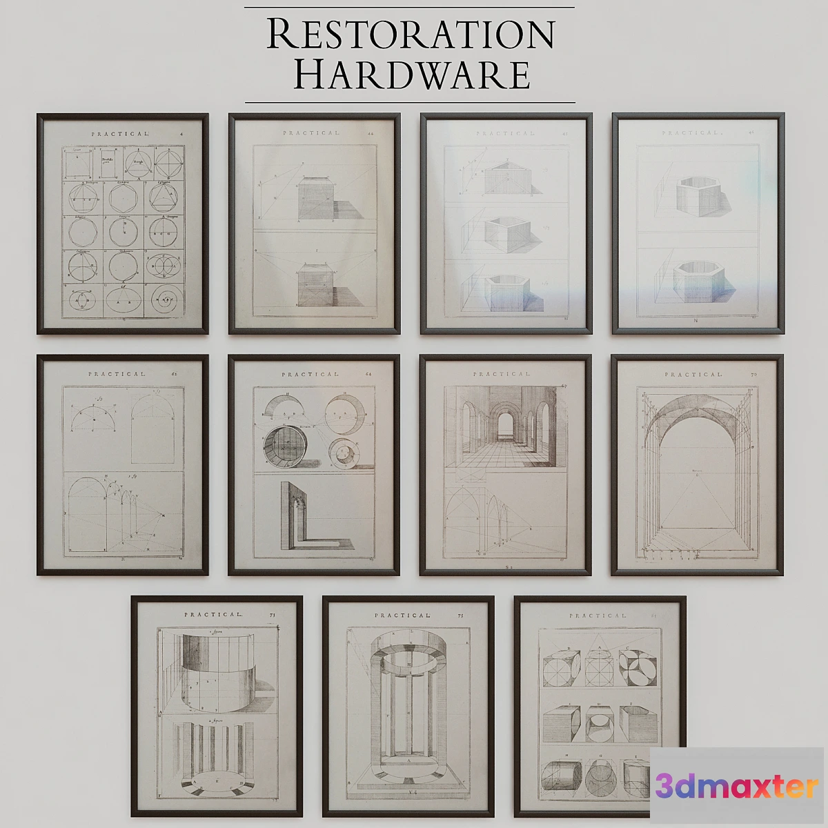 652003 - RH The practice of perspective 18c. etches