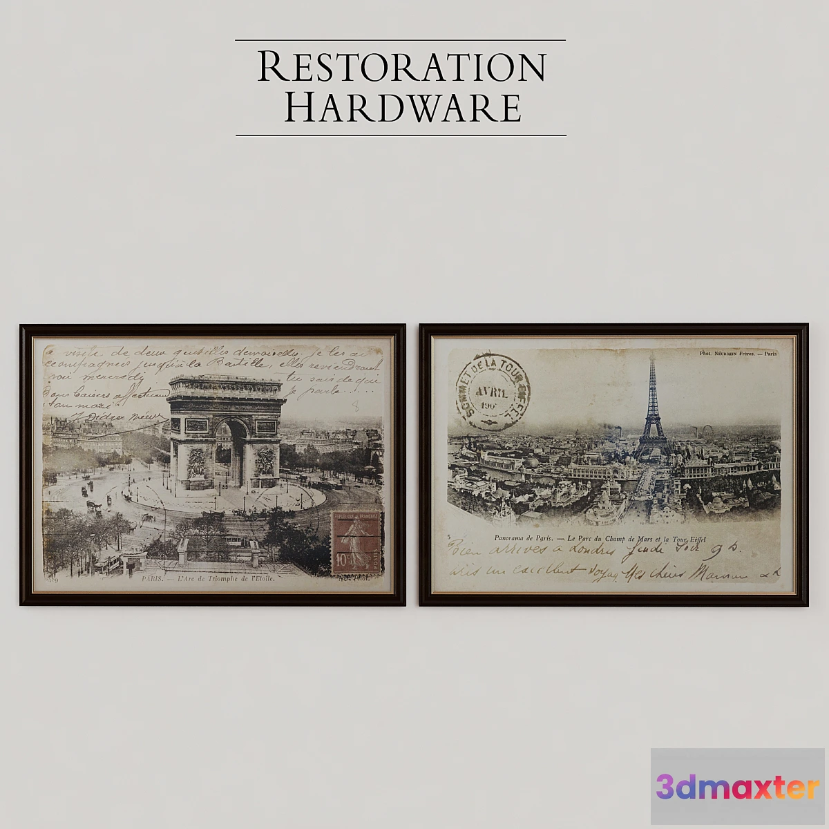 652005 - Vintage french postcards large