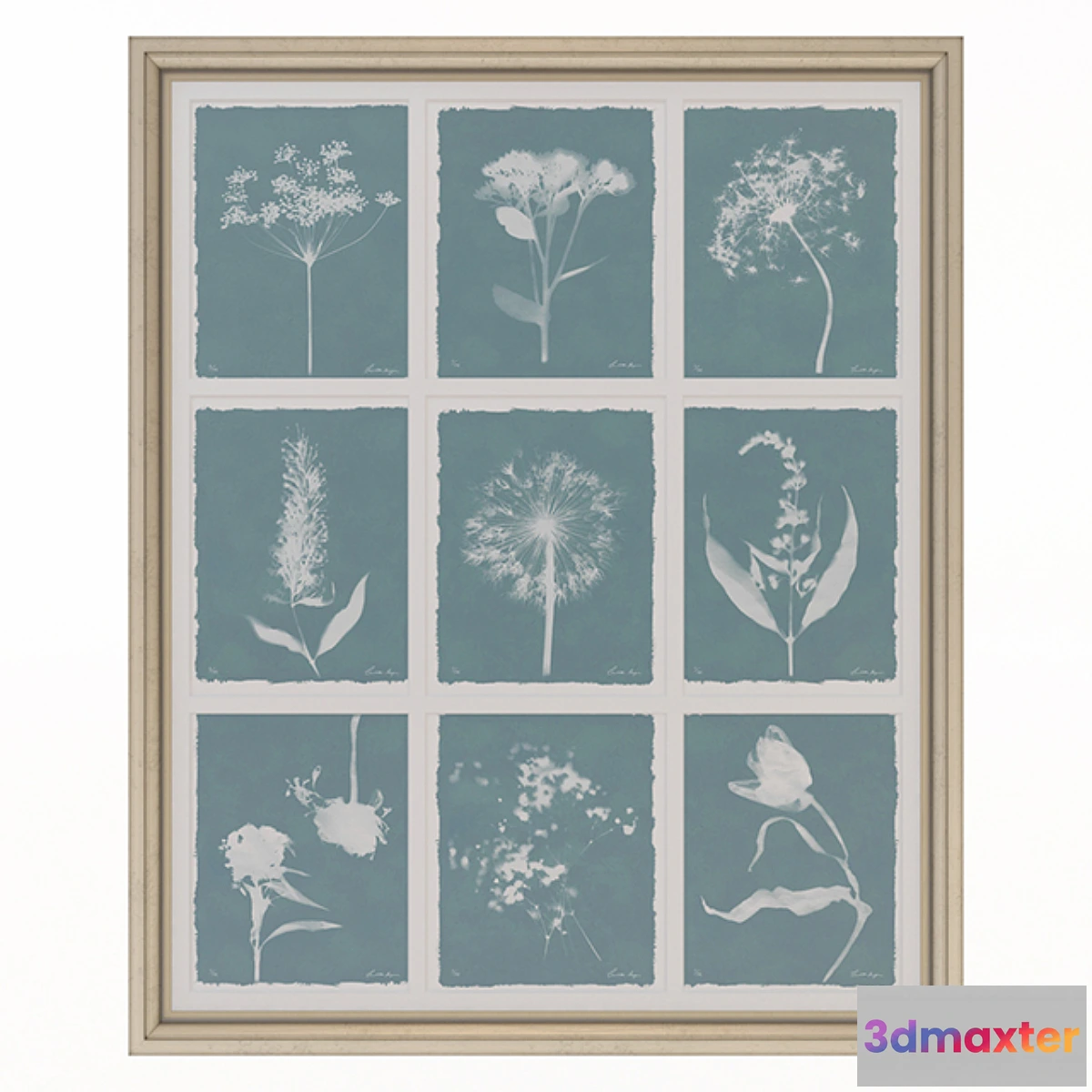 652033 - Charlotte Morgan Wild Meadow Flowers Nine Piece