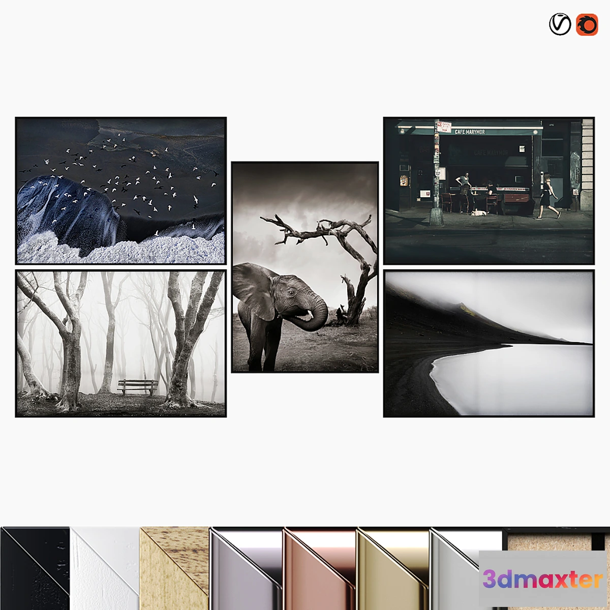 657237 - Poster Set “Norrhassel”