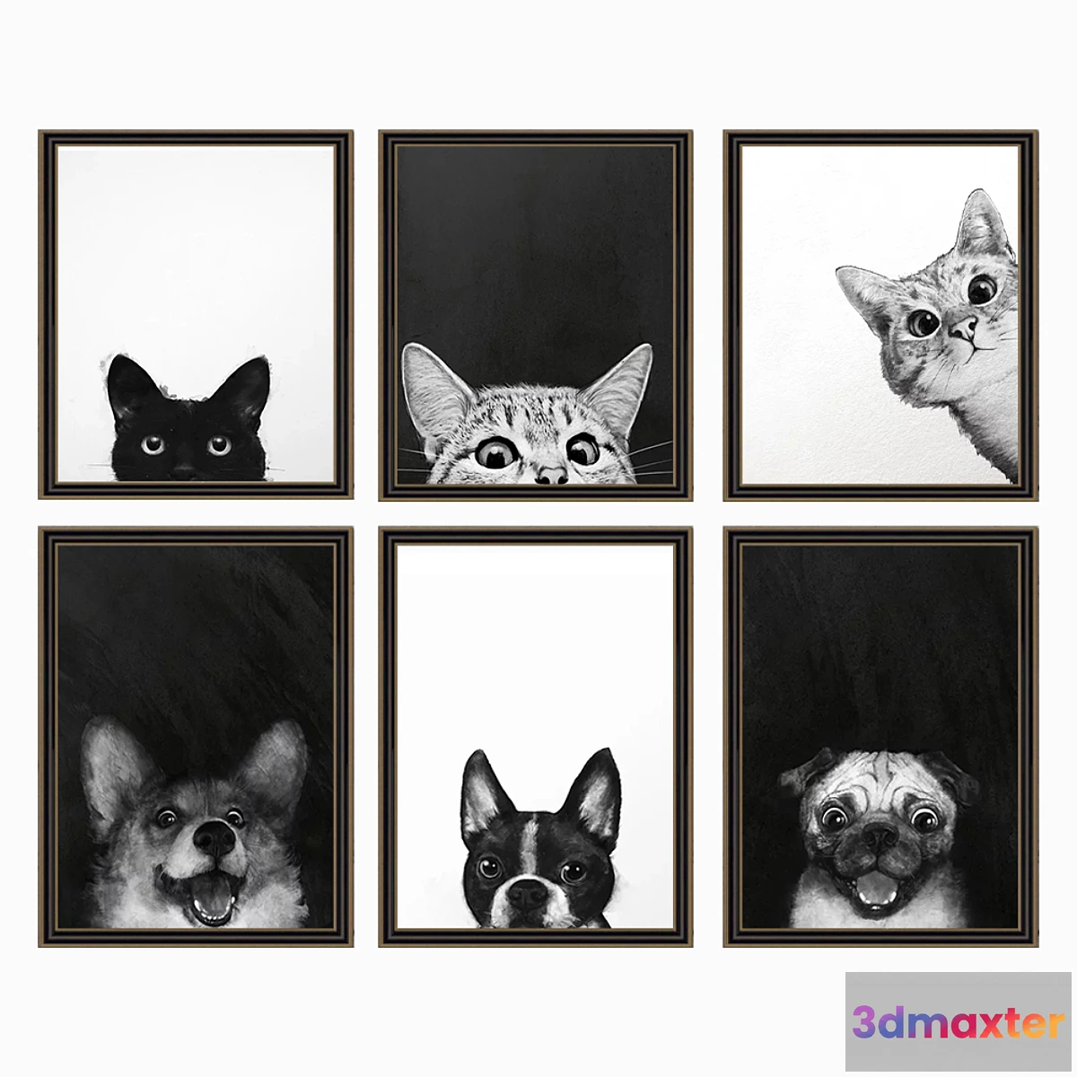 659717 - LAURA GRAVES BLACK AND WHITE  set 25