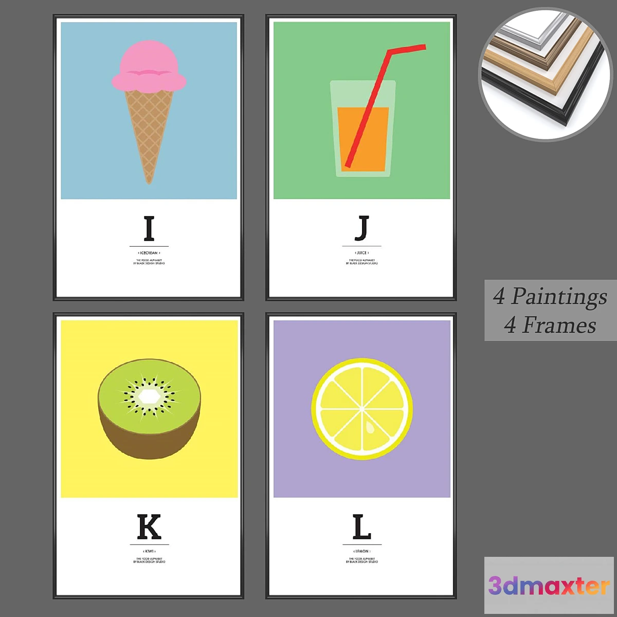 659779 - Set from wall paintings No 403