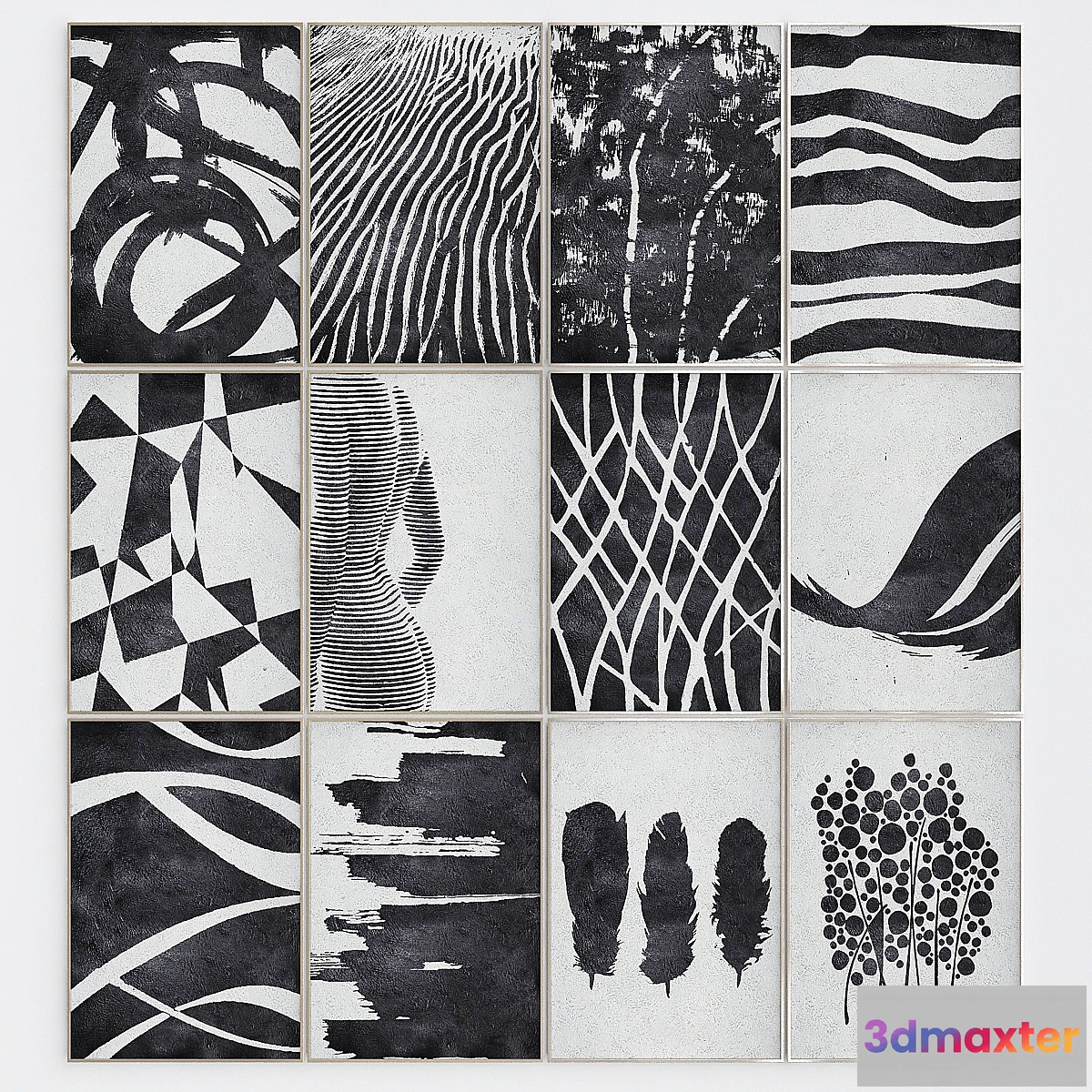 661641 - Black art frames