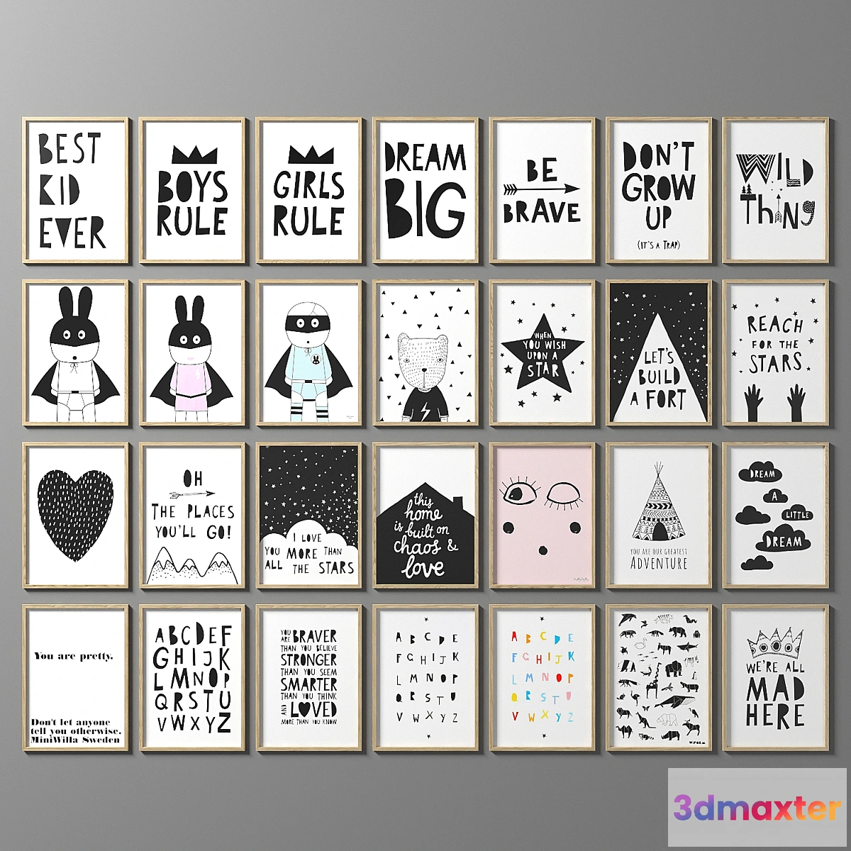 664971 - Set of posters