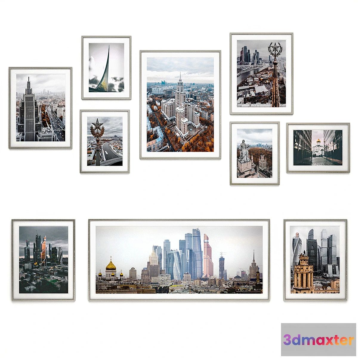 664987 - Set pictures of Moscow