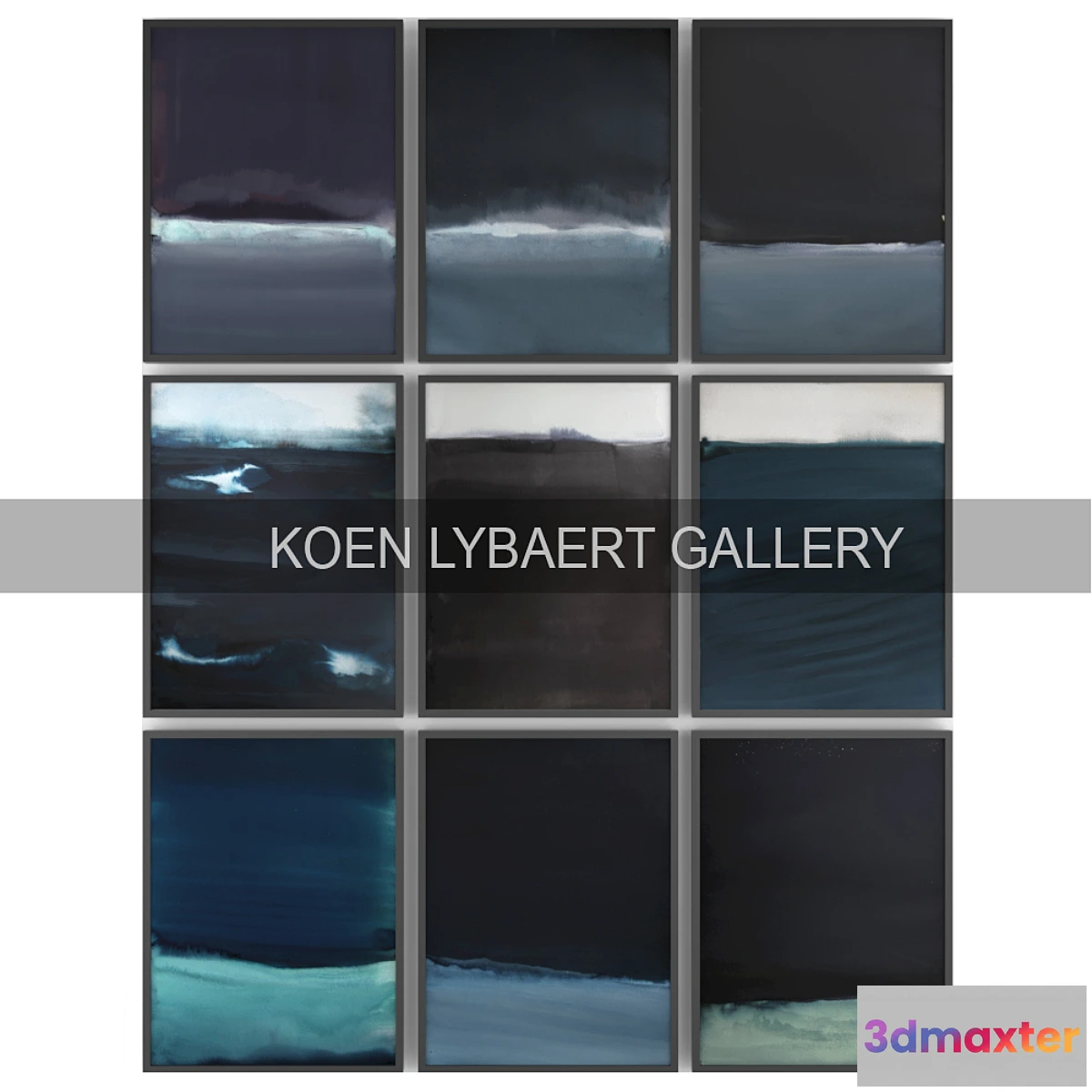 669187 - Paintings by Koen Lybaert  set 3
