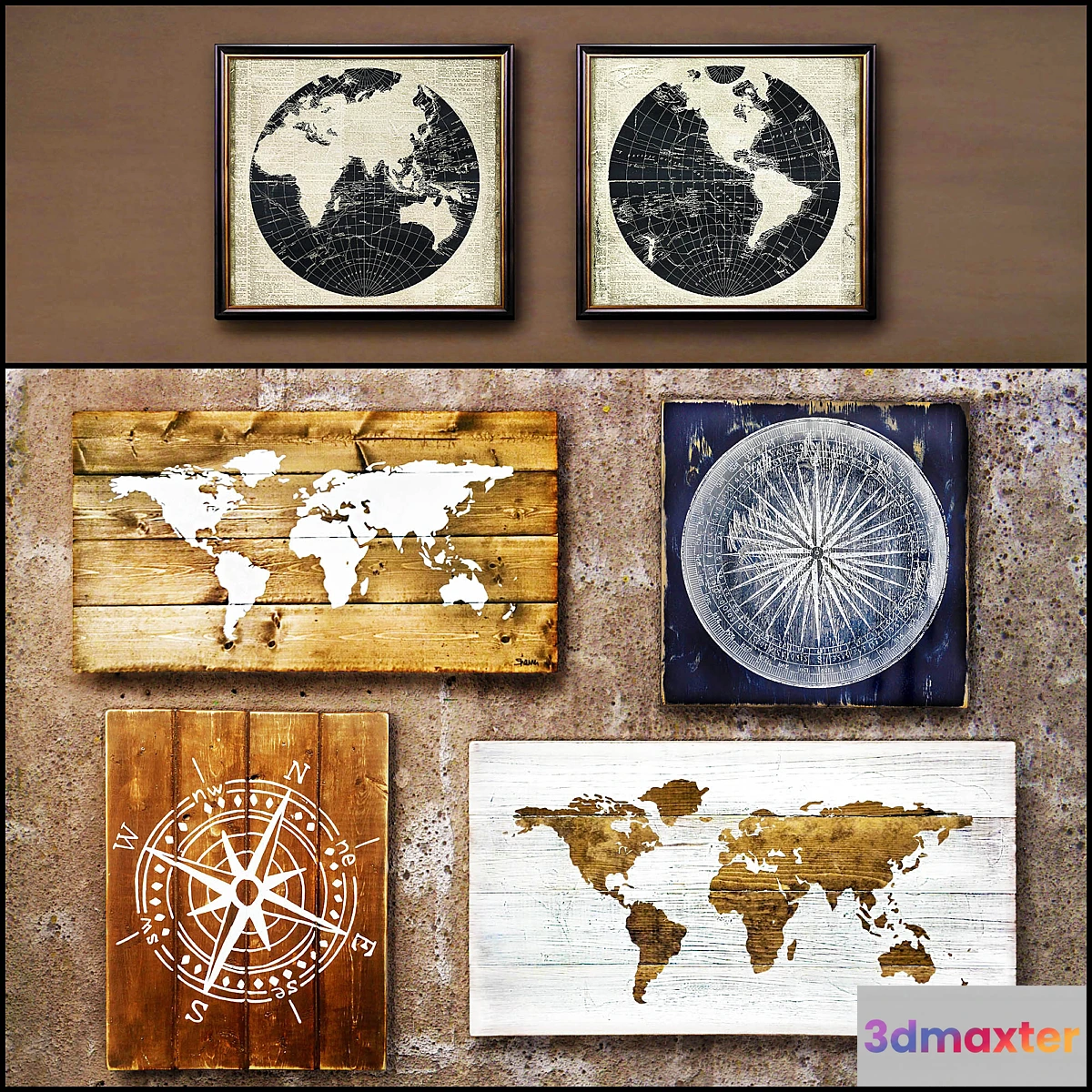 673991 - Wooden panels. Collection 14