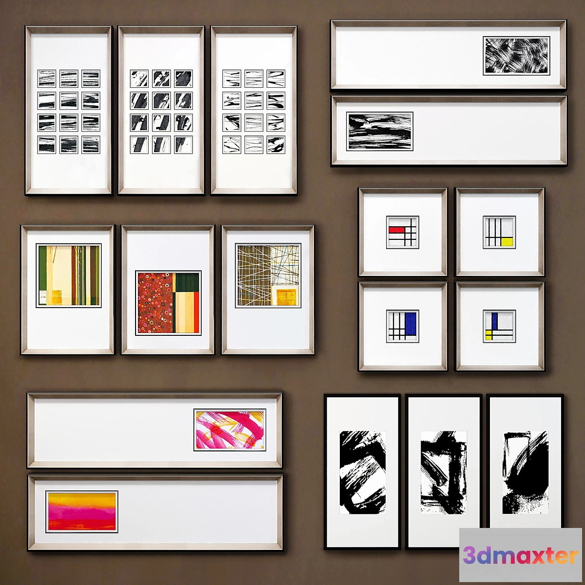 674053 - The picture in the frame. Collection 100