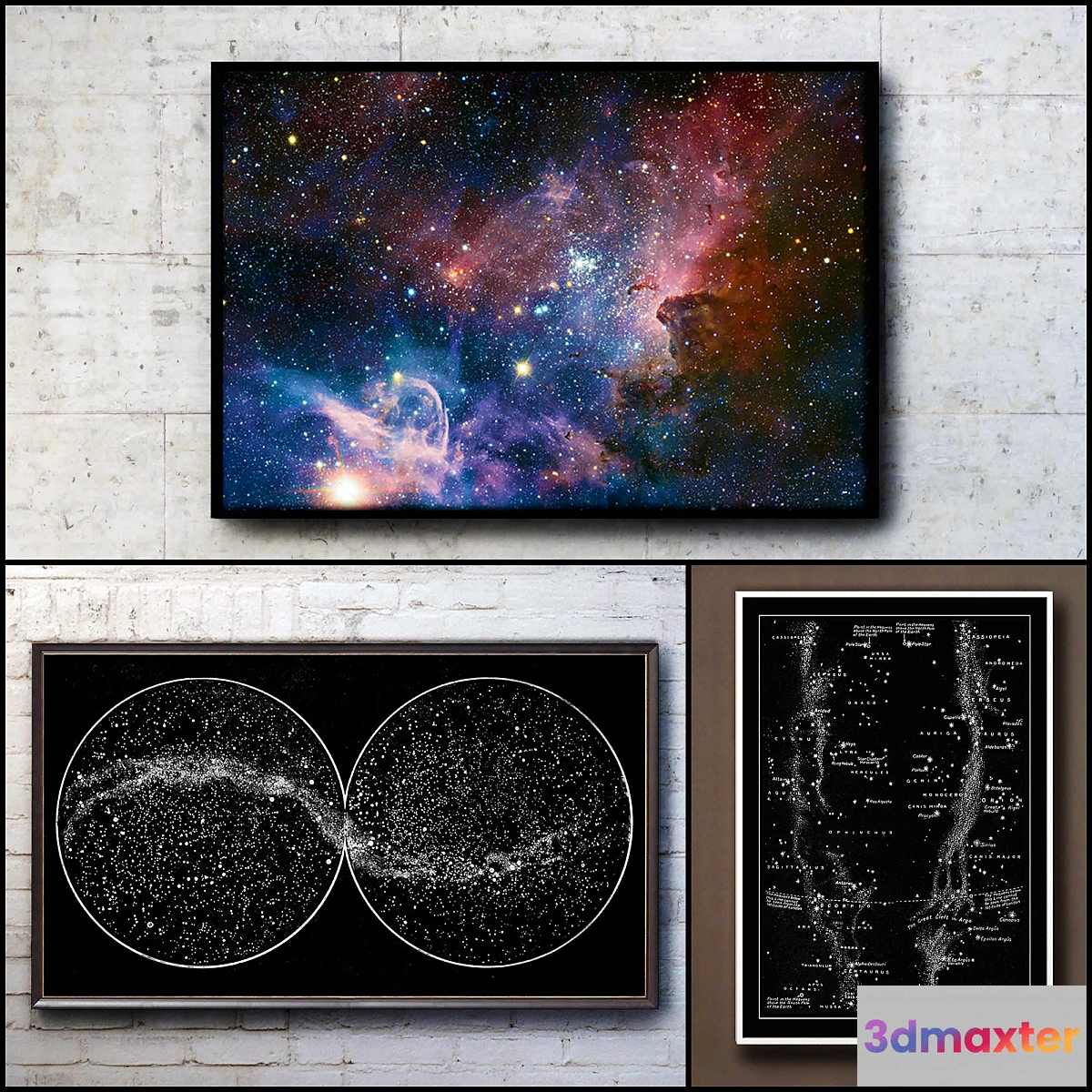 674063 - The picture in the frame. 102. Space Collection